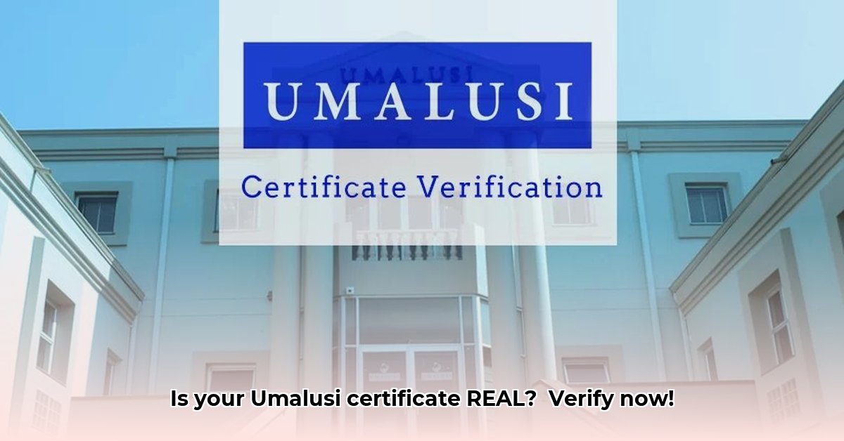 umalusi-certificate-number